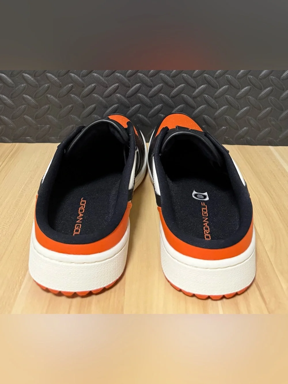 Nike Air Jordan 1 Mule Shattered Backboard Golf Shoes FJ1214-800 Mens Size 13